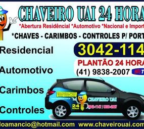 Chaveiro UAI - Plantão 24 Horas logo