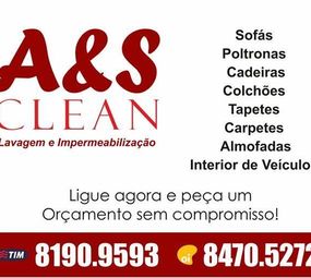  A&S Clean Lavagem e Impermeabilização de Estofados photo 1